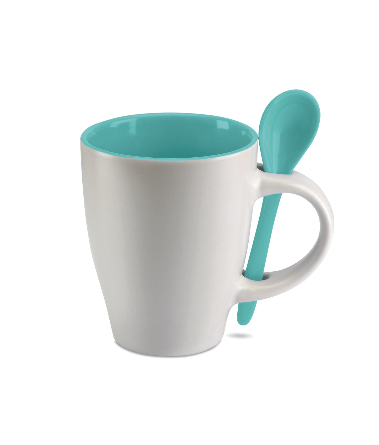 Caneca Bicolor  Colher 250 Ml