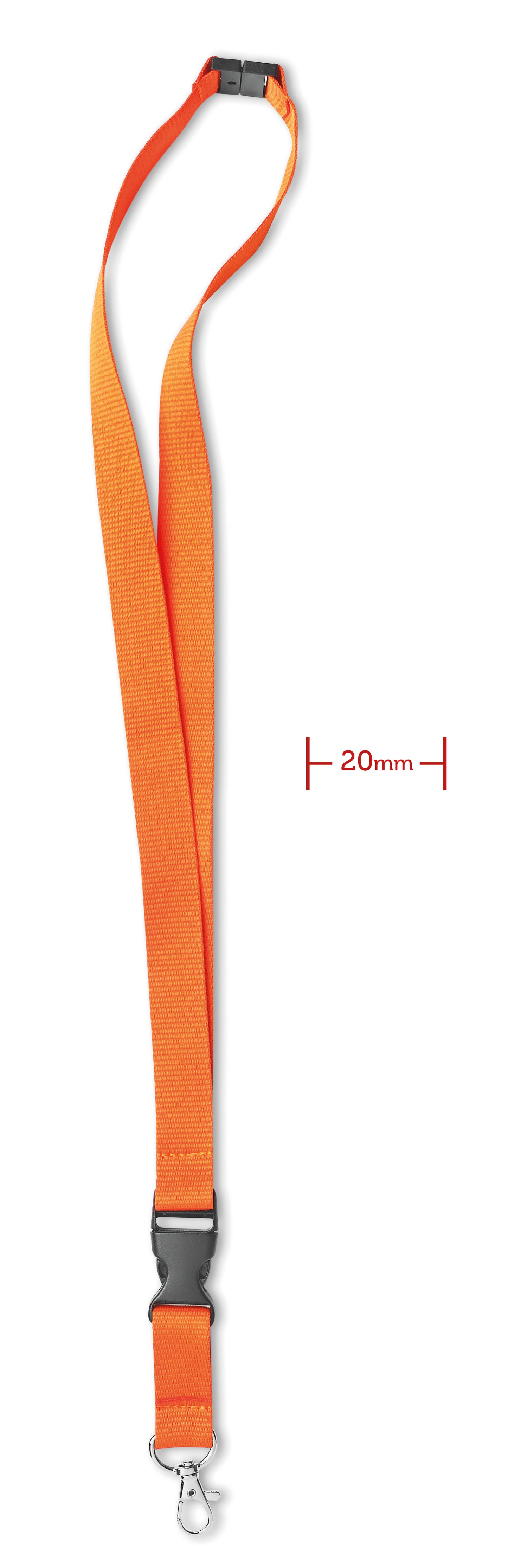 Lanyard  Gancho De Metal 20 Mm