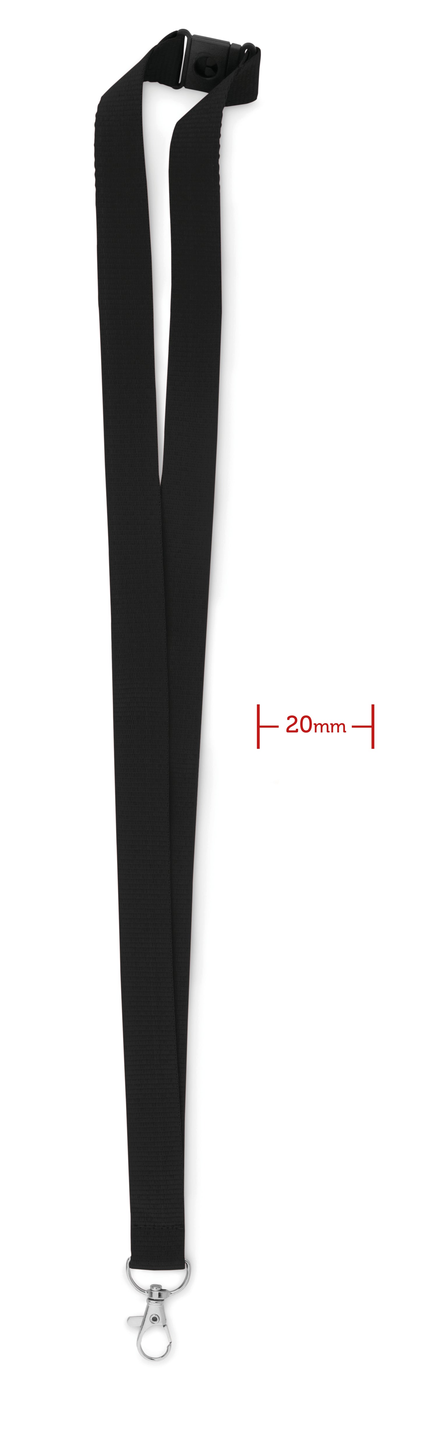 Lanyard  Gancho E Fivela 20 Mm