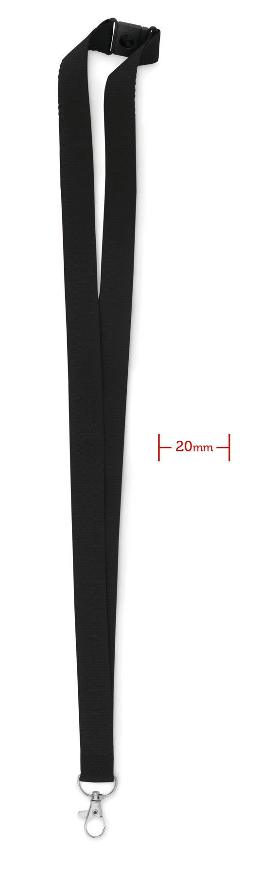 Lanyard  Gancho E Fivela 20 Mm