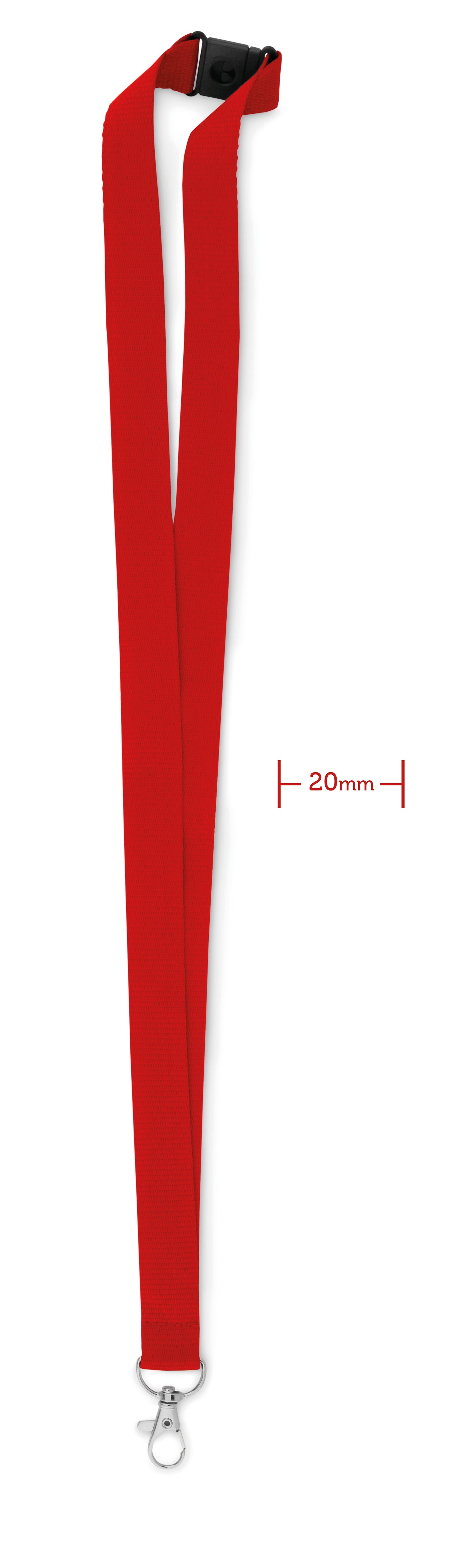 Lanyard  Gancho E Fivela 20 Mm