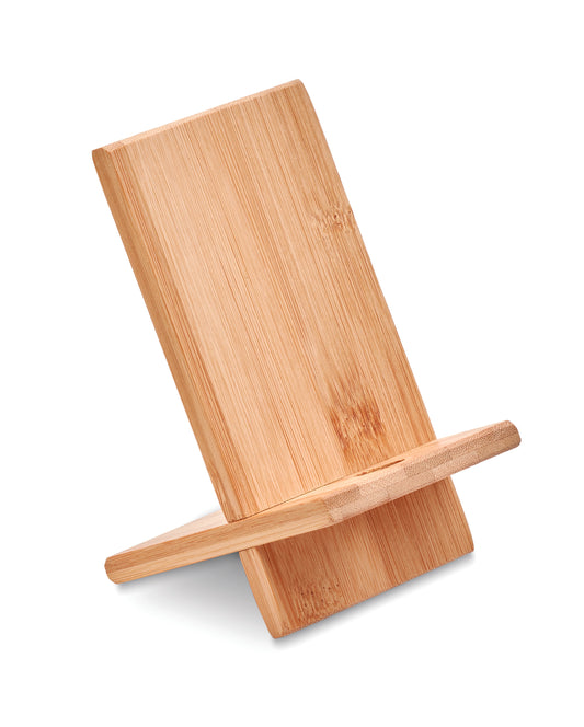Suporte De Telefone De Bambu
